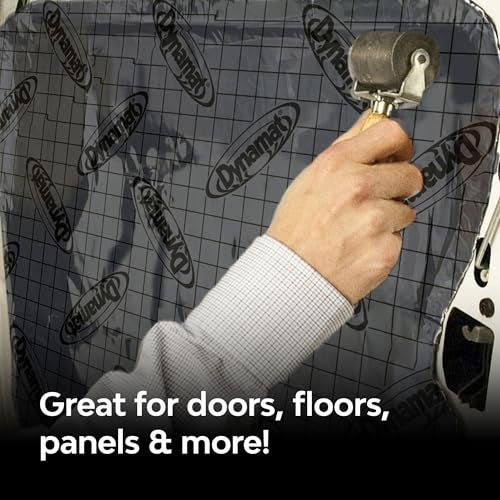 Dynamat Prox Sound Deadening Car Insulation – Professional, Extra-Thick Noise Dampening for Floor, Doors, Panels, Hood or Trunk – Easy Self Adhesive Install – Made in USA – 4 Sheets 18”x18”, 9 sq ft - Image 5