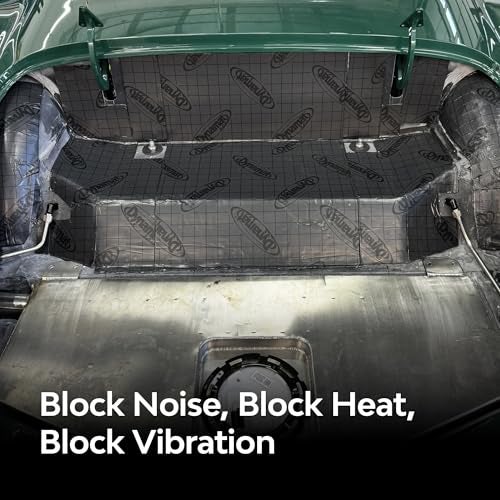 Dynamat Prox Sound Deadening Car Insulation – Professional, Extra-Thick Noise Dampening for Floor, Doors, Panels, Hood or Trunk – Easy Self Adhesive Install – Made in USA – 4 Sheets 18”x18”, 9 sq ft - Image 2