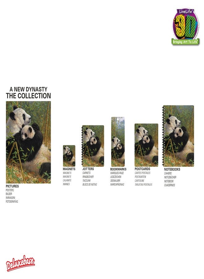 3D LiveLife Bookmark - A New Dynasty from Deluxebase. Cute Lenticular Panda Page Marker. Animal Themed Accessories for Book Lovers. Small Gifts for Men, Women, Writers and Teachers. - Image 2