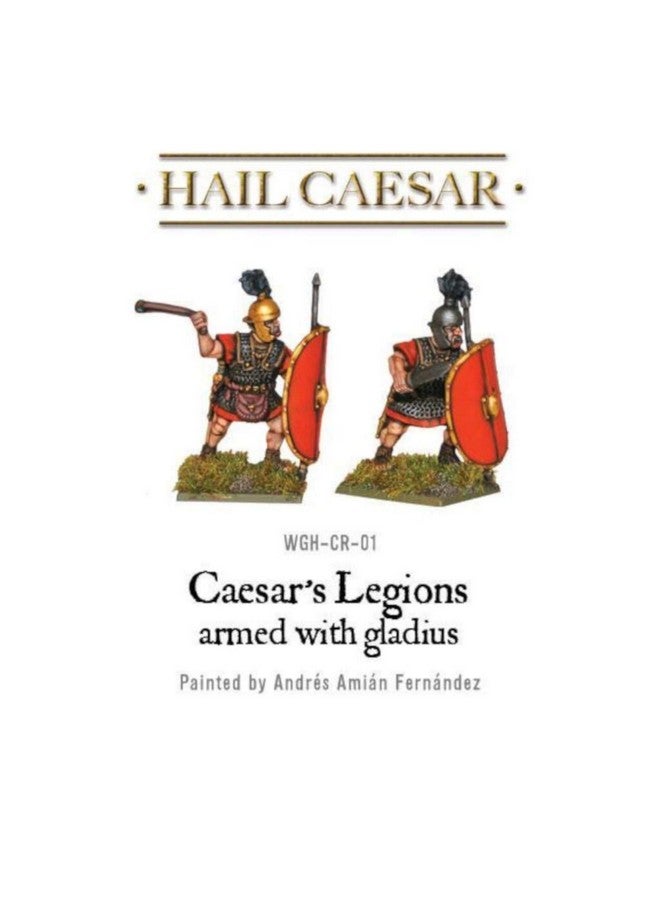 Warlord Games Hail Caesar: Caesarian Roman Legions Armed with Gladius Military Table Top Wargaming Plastic Model Kit WGH-CR-01 - Image 3