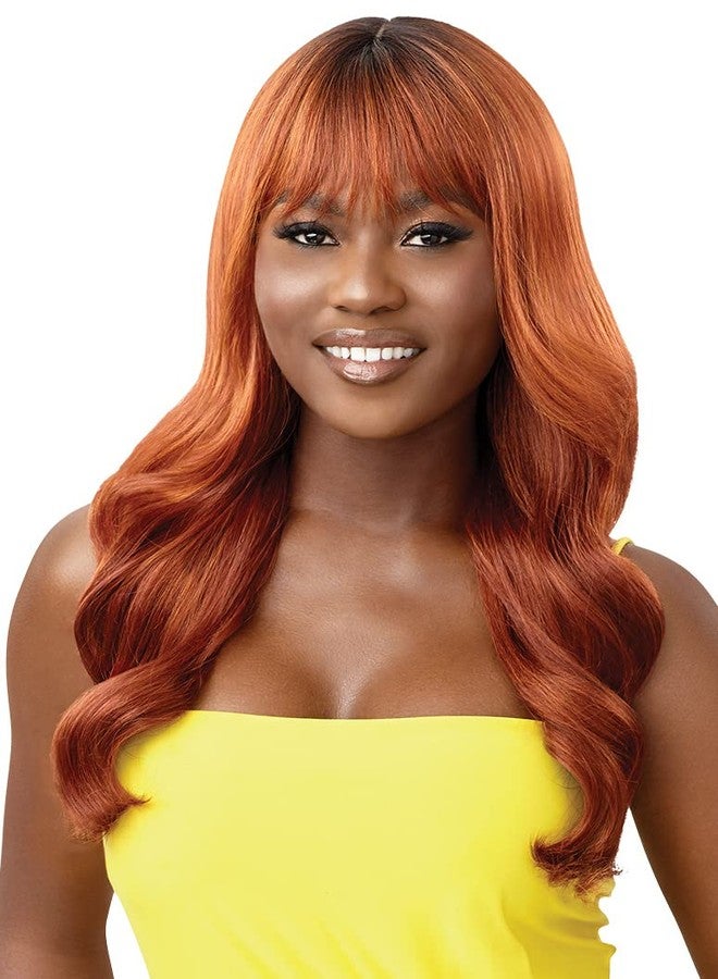 Outre The Daily Wig Premium Synthetic Lace Part Wig FLORIS (1B) - Image 1