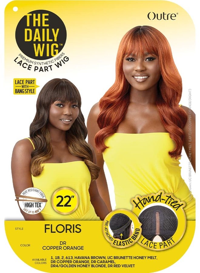 Outre The Daily Wig Premium Synthetic Lace Part Wig FLORIS (1B) - Image 2