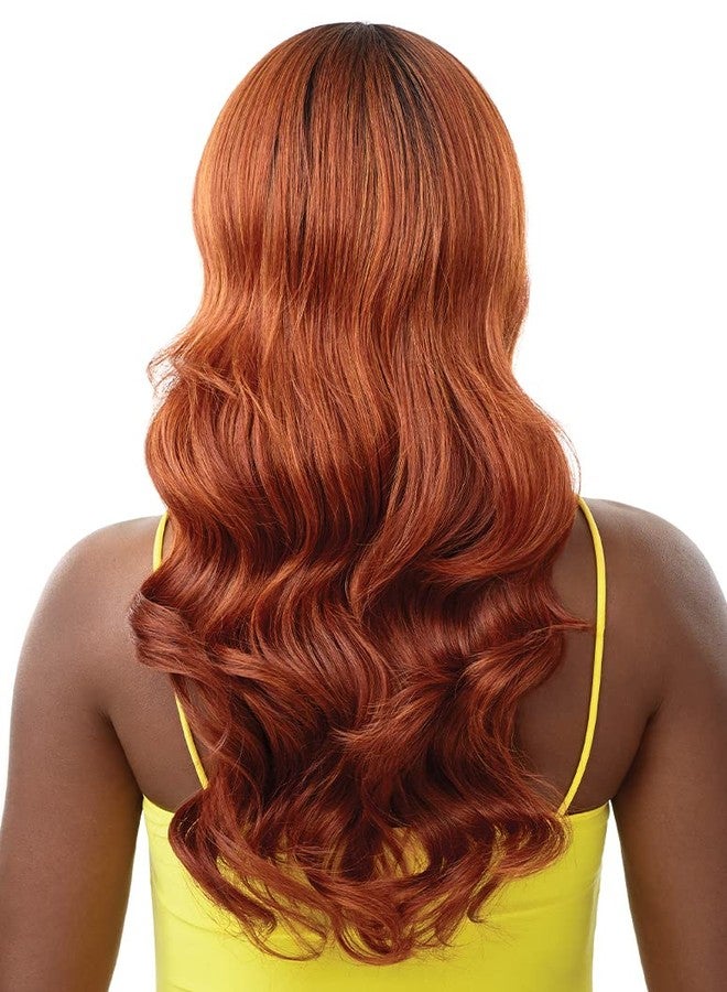 Outre The Daily Wig Premium Synthetic Lace Part Wig FLORIS (1B) - Image 4