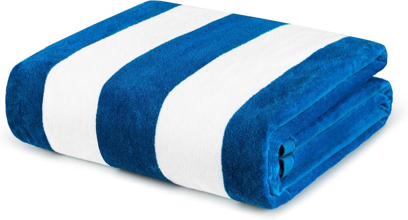 Oversized Cabana Stripe Beach Towel - Image 1