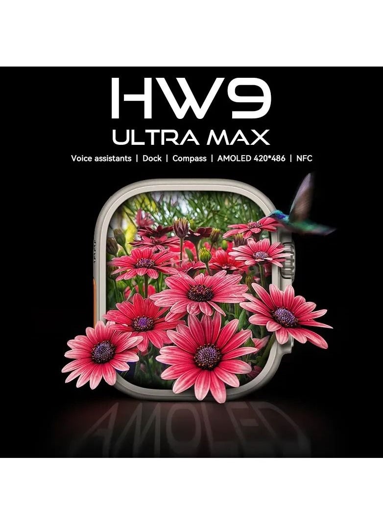 Wearfit Pro HW9 Ultra Max Smart Watch  - Image 2