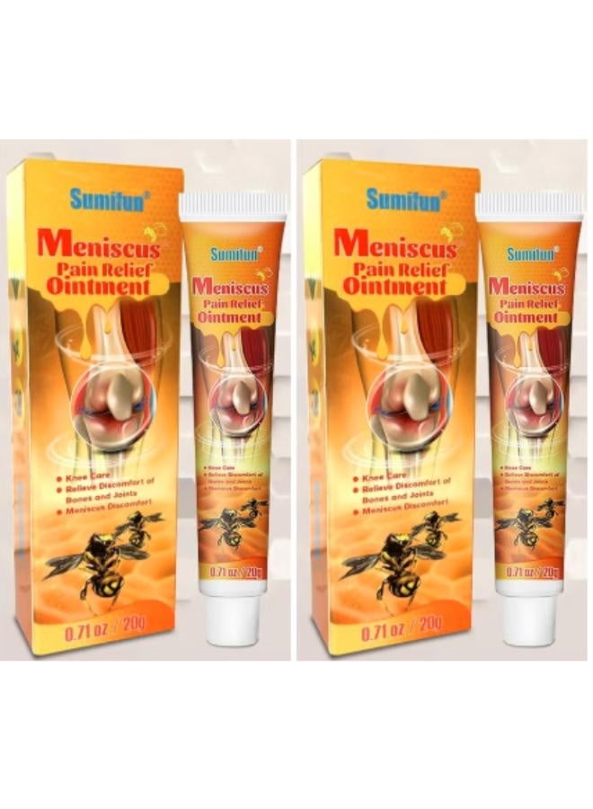 سوميفون قطعتين من مرهم سم النحل الطبيعي – الراحة العميقة لآلام المفاصل والعضلات 20 جرام - Image 1