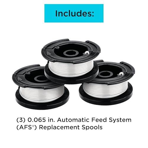 BLACK+DECKER BLACKDECKER Weed Eater String Genuine OEM Authentic Trimmer Line 3Pack 30Feet of Replacement Spool 0065Inch Diameter AF1003ZP - Image 3