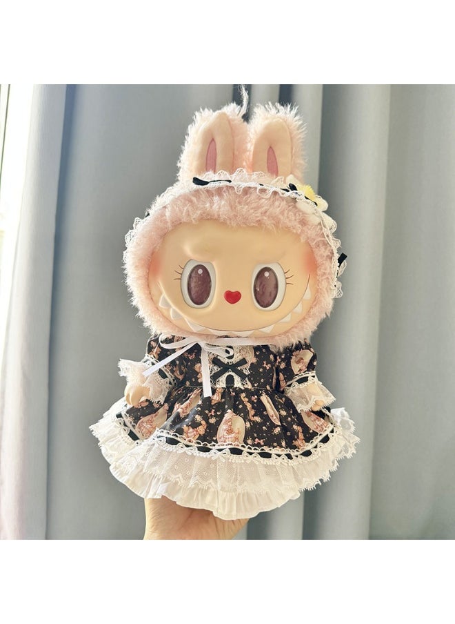 LABUBU 38cm Plush Doll Clothes for Labubu 