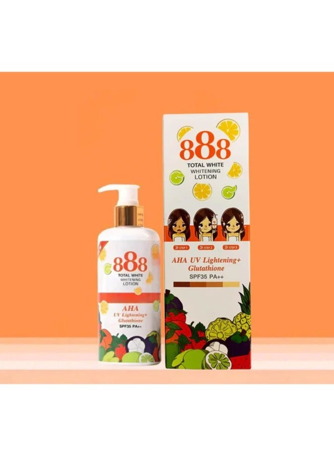 888 TOTAL WHITE 888 توتال وايت لوشن التبييض 250 مل - Image 1