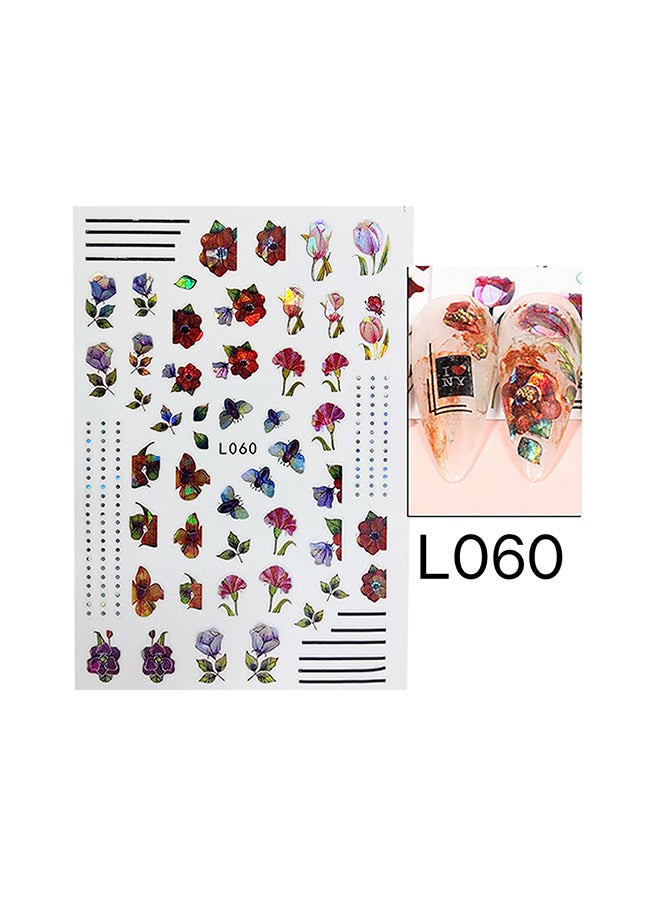 brunson 3D Design Stickers For Nails Art Decoration L060 - Image 2