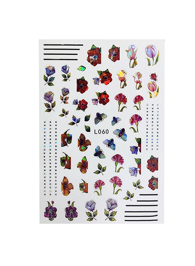 brunson 3D Design Stickers For Nails Art Decoration L060 - Image 1