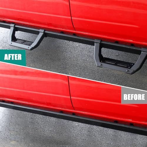 EVGoXMods 2 Pcs Side Steps Compatible with Ford Bronco 2/4 Door with Rock Rail 2025 2024 2023 2022 2021, Heavy Duty Running Boards Nerf Bars Exterior Accessories - Image 4
