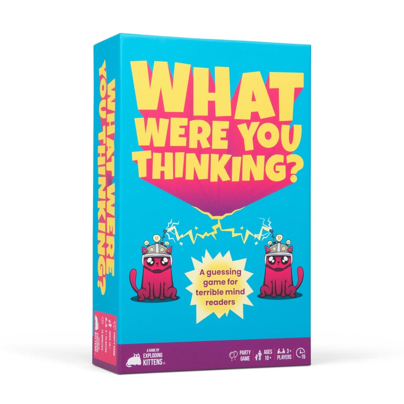Exploding Kittens What were You Thinking A Hilarious Guessing Board Game Party Game for Ages 10 and up Great for Adults Teens and Kids 3 Players or More - Image 3