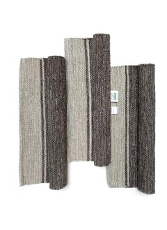H2H H2H Rectangular Door Mat, Cotton Material, 3 Pc. Combo, Mixed Design|Best Used As Door Mat, Bath Math, Bedside Rug Or Gift|40Cm X 60Cm - Brown (Binding)  - Image 4