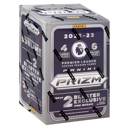 Panini 2022-23 Panini Prizm EPL Premier League Soccer (Football) Blaster Box - 24 Trading Cards Total - Image 1