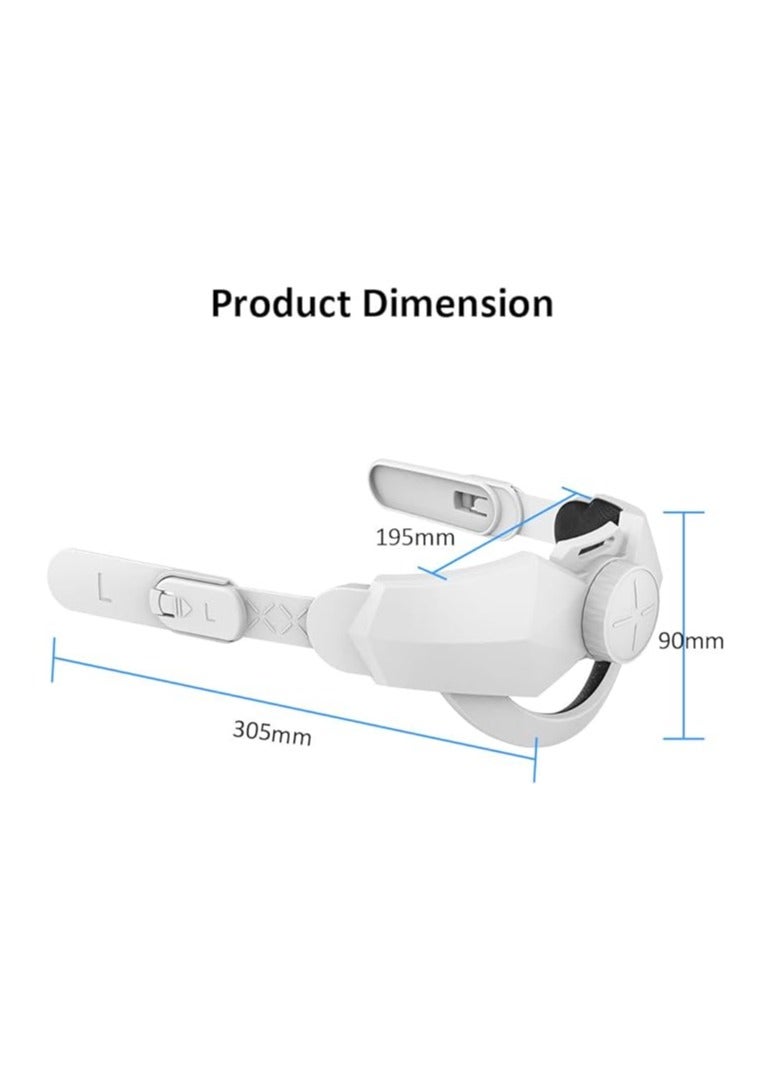 general ARCELI Headband for Oculus Quest 2 Accessories - Elite headband replacement for Oculus/Meta Quest 2, lighter and more comfortable VR headband compatible with Quest 2 - Image 5