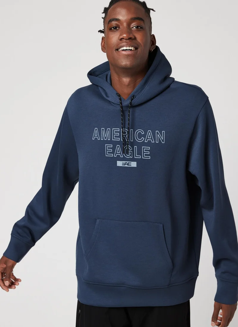 امريكان ايجل 24/7 Good Vibes Hoodie