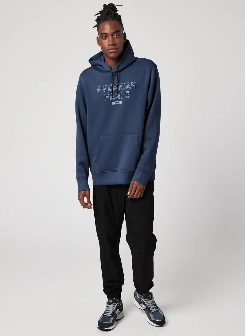 امريكان ايجل 24/7 Good Vibes Hoodie
