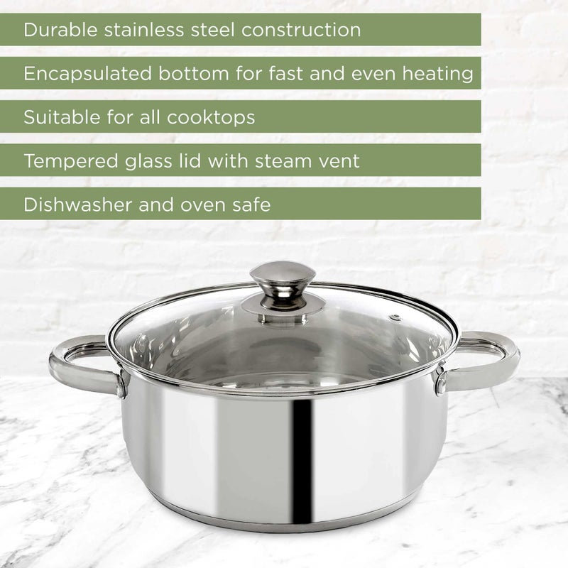 إيكو لوشن وعاء مخزون من الستانلس ستيل من إيكولوتيون سعة 5 كوارت - Image 2