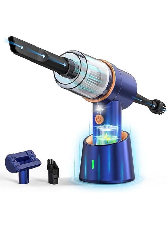 erorex Air Duster, Compressed Electric Air Duster Cleaner for PC, Rechargeable 6000mAH Cordless Air Cleaner Blower for Laptop, Keyboard, Electronics, Home Cleaning, Alternative to Canned Air Duster - Image 1