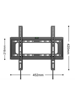 BESSGROUP TV stand universal 26-60-inch fixed TV wall bracket, universal pull rope fixed wall mounted TV bracket, suitable for LED LCD OLED plasma TV, with a maximum load-bearing capacity of 50kg  - Image 1