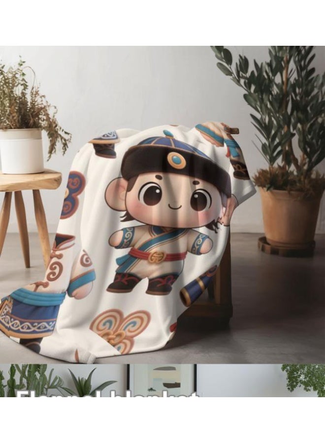general Flannel thin blanket (warm and comfortable, suitable for sleep, gaming, dust removal and sandproof) 150cm*200cm - 19 - Image 3