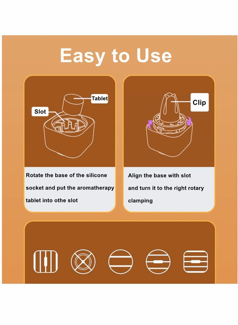 كابتن تيك Cute Shiba Inu Car Air Freshener Vent Clip - Cartoon Interior Decor & Scents Diffuser for Automotive Decoration - Stylish Perfume Accessory for Your Vehicle - Image 5