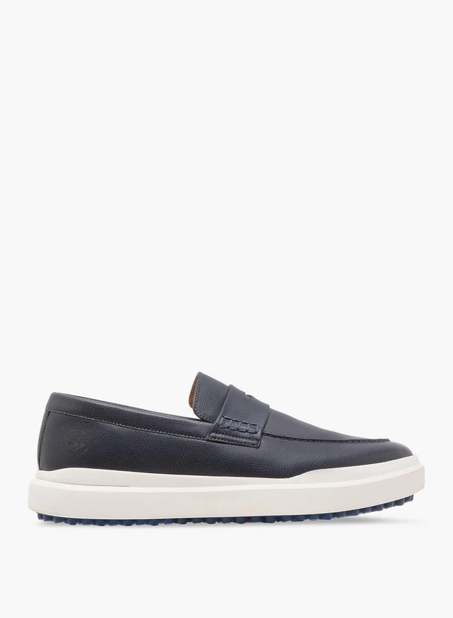 Lee Cooper Men's Textured Slip-On Loafers