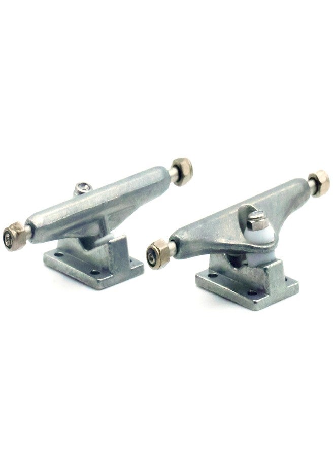 RACOFSB Fingerboard Trucks 34mm 32mm 29mm Professional Eureka 3.0 Version with Pro Bushing and Pivot Cup (32mm Silver) - Image 4