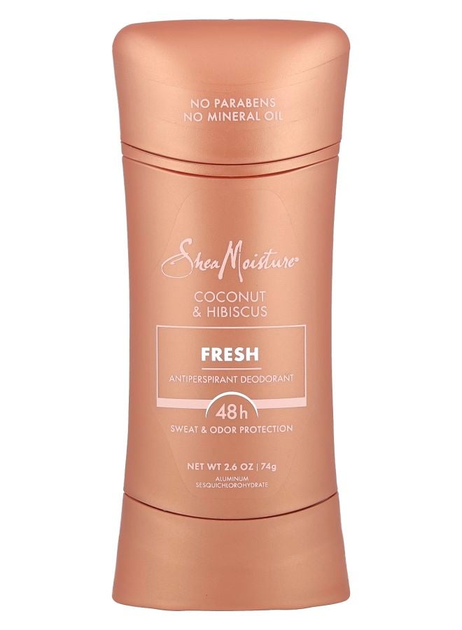 Antiperspirant Deodorant Fresh Coconut & Hibiscus  2.6 oz (74 g)