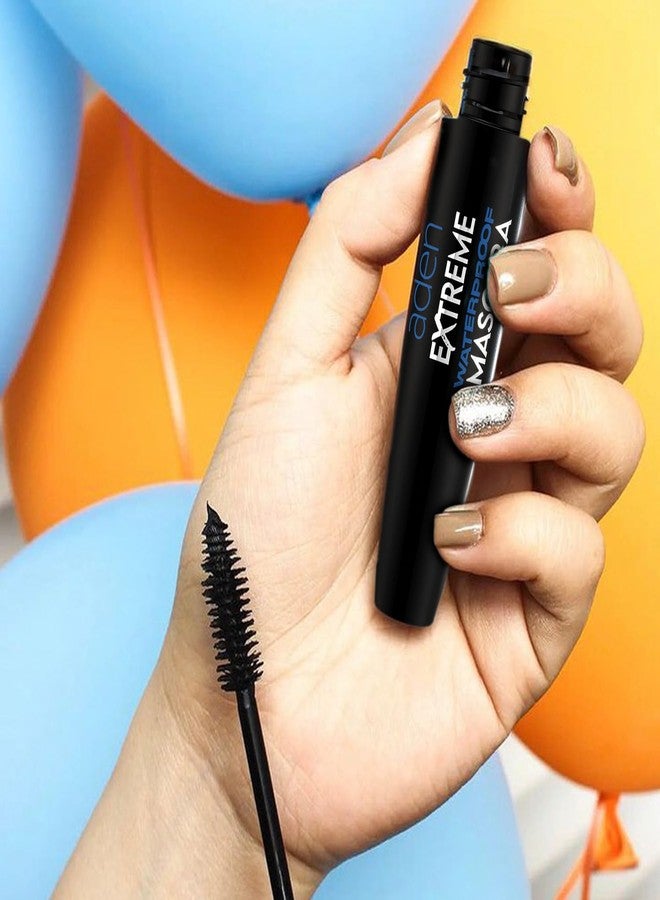 aden Vegan Mascara Volume and Length - Extreme Water Proof, Volumize, Lengthen and Define - Non Flaking for Stunning Lashes - Image 5