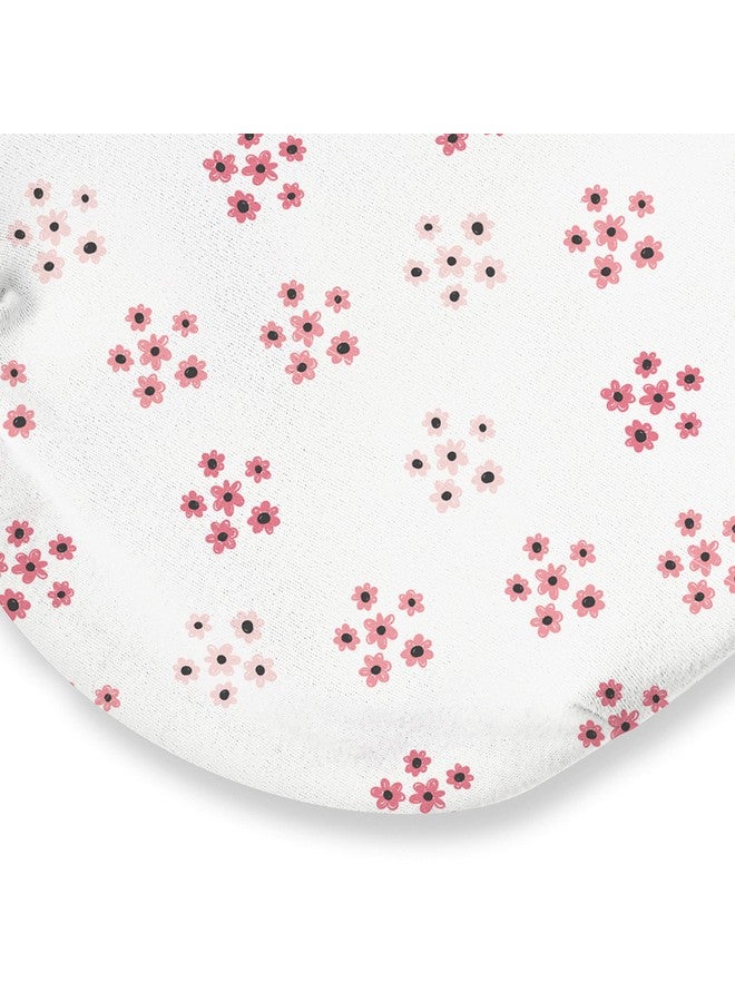 SwaddleMe Original Swaddle - Size Small/Medium, 0-3 Months, 5-Pack (Pretty Poppy ) - Image 3