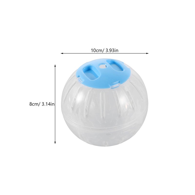 2pcs Hamster Exercise Wheel Crystal Design Blue Pink Covers Small Pet Activity - Image 3