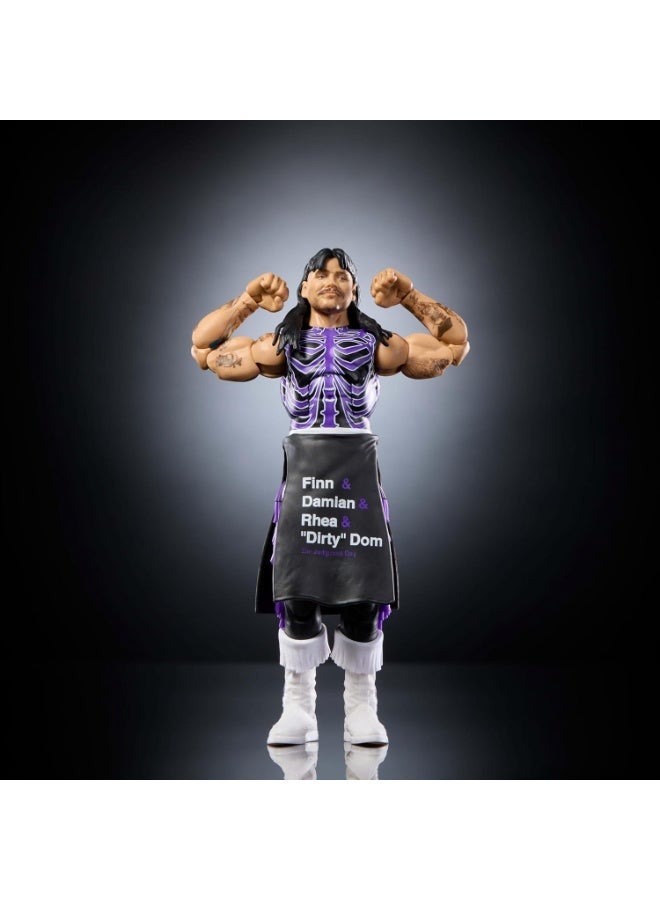 Mattel Games تمثال عمل ماتييل WWE النخبة وملحقاتها، السلسلة #119، دوميتيك ميستيريو القابل للجمع بارتفاع 6 بوصات مع 25 نقطة حركة وأيدٍ قابلة للتبديل - Image 3