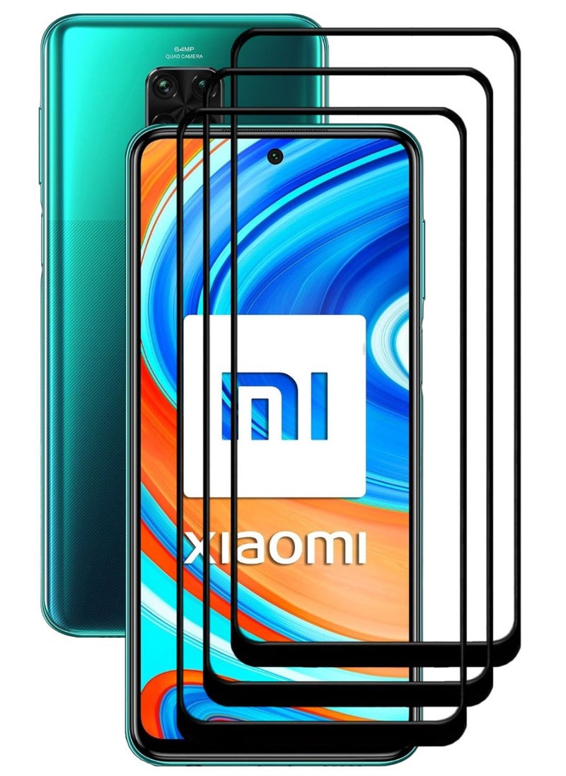 ACLIX 3 Pieces Antistatic ESD Dustproof Premium Quality High Definition Tempered Glass Screen Protector Designed For Xiaomi Redmi Note 9 Pro - Image 1