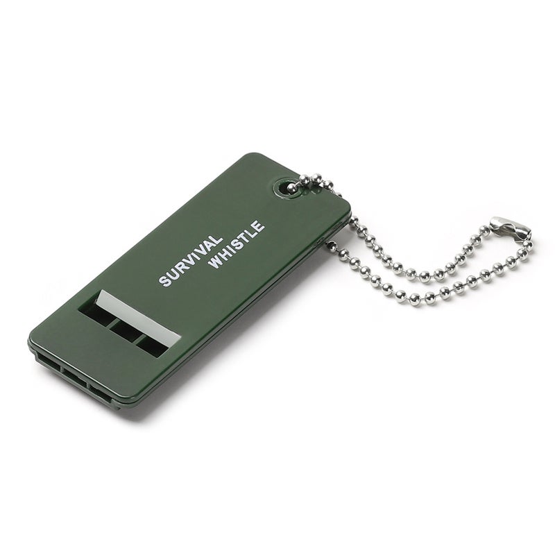 Safety Whistle: Metal 3 Holes Design, High Decibel Multi Audio - Easy To Carry With Lanyard, Survival Whistle for Outdoor Camping, Hiking, Hunting, Boating, Dog Training & Emergency Use - Image 1