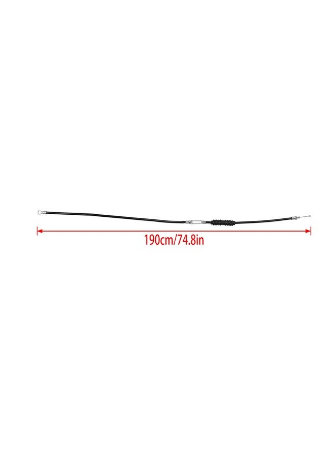 CHIFUN 74.8" Clutch Cable Wire Stainless Steel Braided 190cm Long Cable Compatible with Harley Sportster XL 883 1200 1986-2013/2004-2020 Sportster Models - Image 5