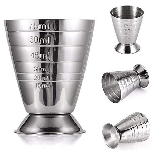 NJ OVERSEAS NJ Stainless Steel Shot Glass - 1 Piece, 75 ml - Image 2