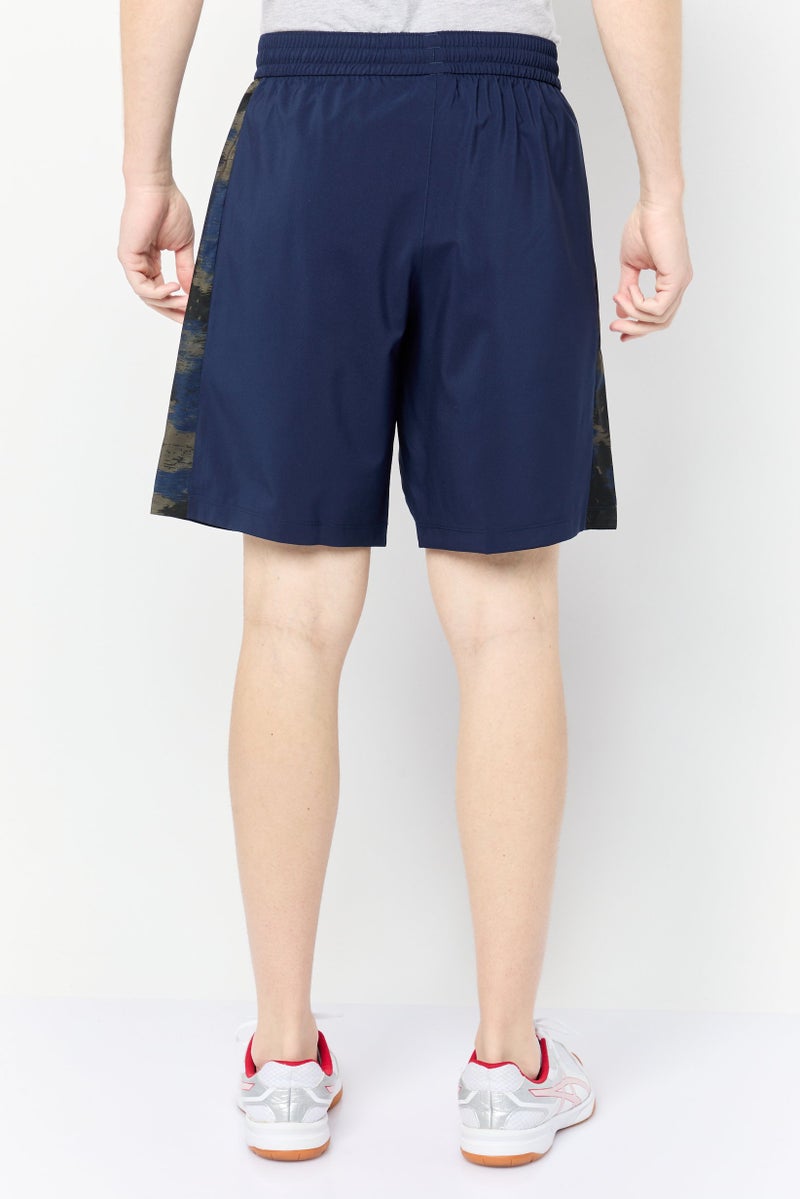 Reebok Men Sportswear Fit Brand Training Shorts, Navy - Image 4