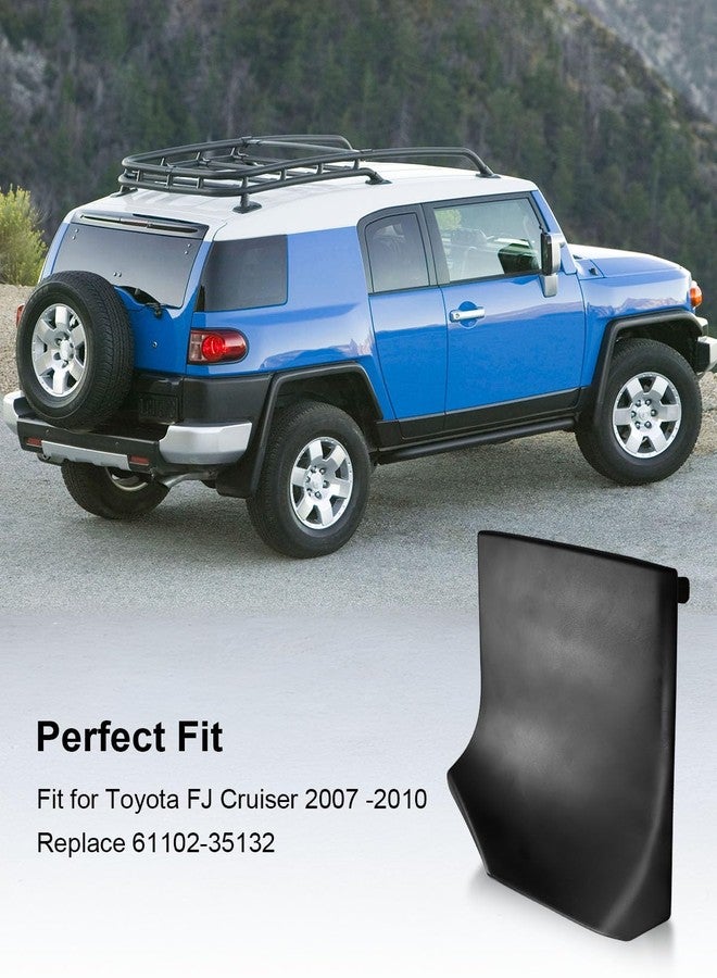 ULZOZN Left side Fender Upper Panel Replace 61102-35132, Hood Wrap Fit for Toyota FJ Cruiser 2007-2010, Driver Side Black - Image 5