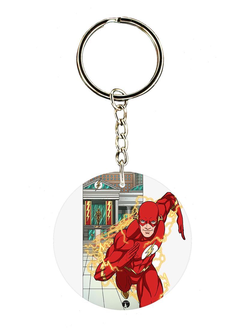 The Flash Printed Keychain