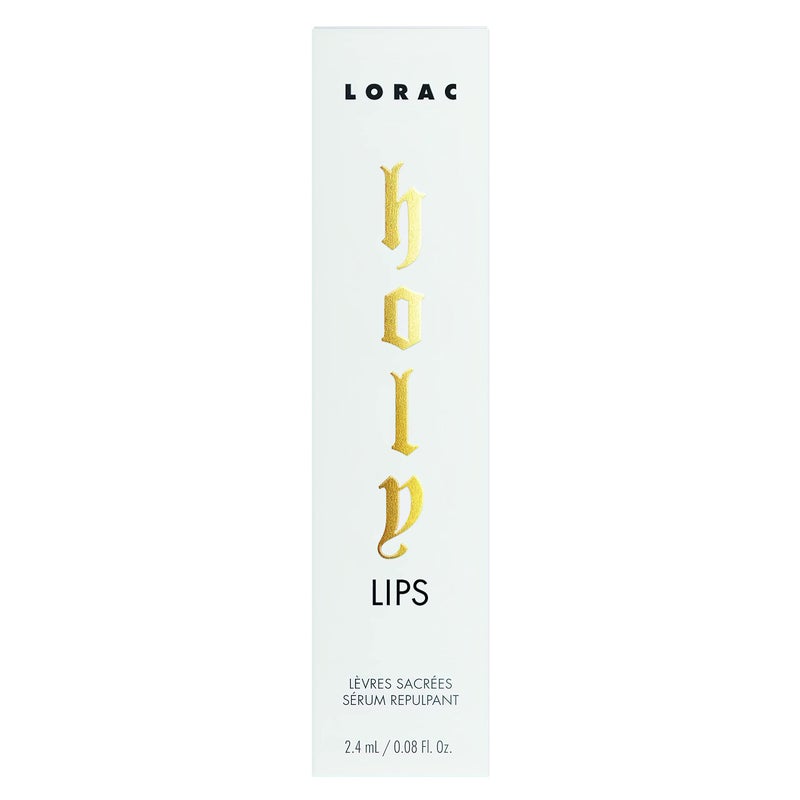 LORAC Holy Lips Plumping Serum Lip Gloss, Travel Size | Collagen, Hyaluronic Acid Infused, Cruelty Free, Gluten Free, Vegan - Image 3