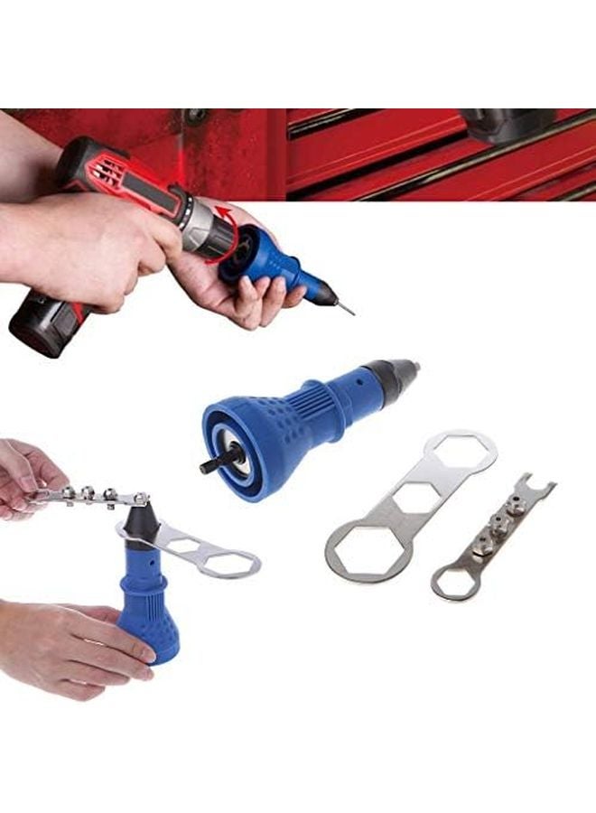 Cordless Electric Rivet Nut Tool Heavy Duty Hand Drill Insert - Image 5