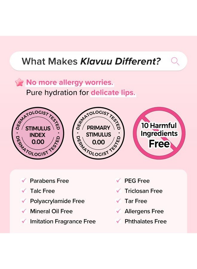 Klavuu Lip Mask Overnight (0.7oz) - Lip Moisturizer & Treatment for Very Dry, Lip Sleeping Mask, Chapped Lips, Korean Deep Hydrating Lip Balm with Coconut, Gentle Exfoliating - Image 4
