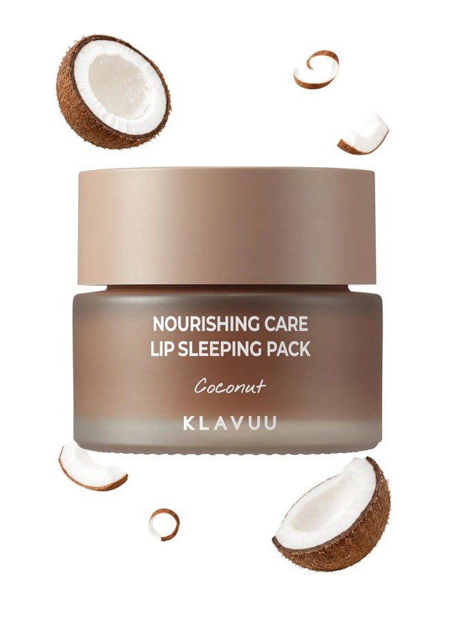 Klavuu Lip Mask Overnight (0.7oz) - Lip Moisturizer & Treatment for Very Dry, Lip Sleeping Mask, Chapped Lips, Korean Deep Hydrating Lip Balm with Coconut, Gentle Exfoliating - Image 1