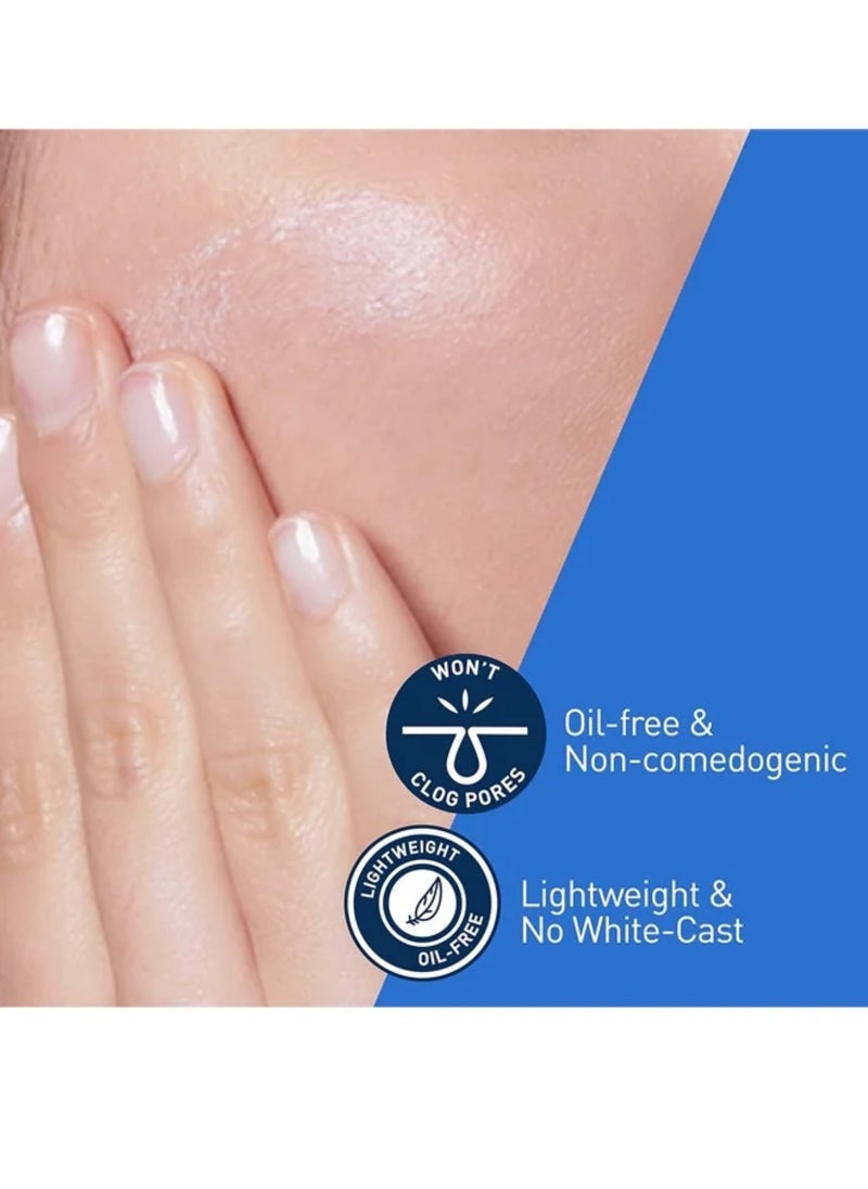 Cara Ve - Cerave Ultra-Light Moisturizing Lotion with Sunscreen SPF 30 - Broad Spectrum Protection for Normal to Oily Skin 50 ML - Image 1