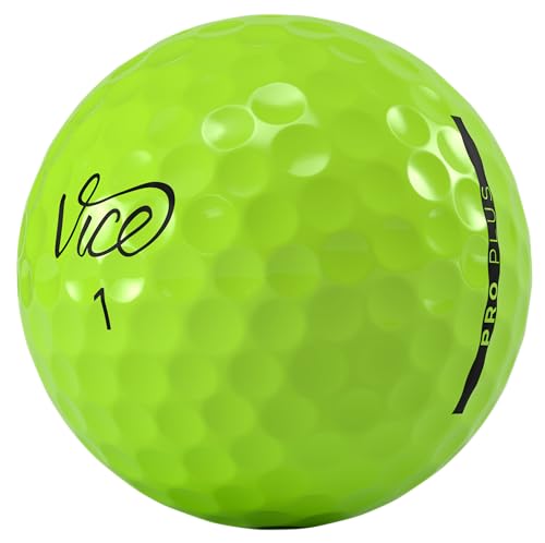 Vice Golf Pro Plus Golf Balls, Lime (One Dozen) (VICEPROPLUS) - Image 3