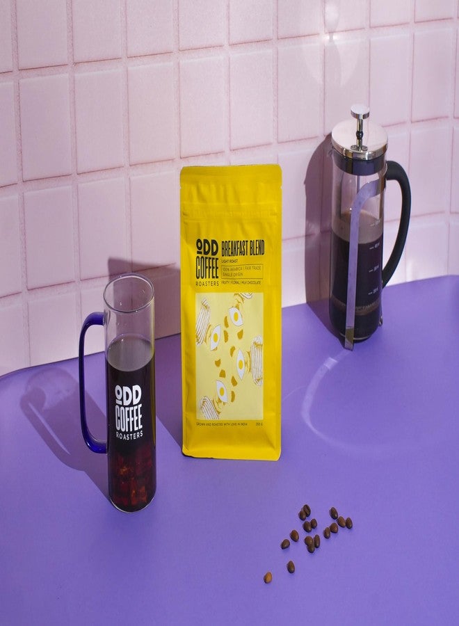 ODD COFFEE ROASTERS قهوة أود كوفي روسترز المتخصصة 250 غرام | أولد سموكي - تحميص داكن | مزيج الإفطار - تحميص فاتح | مزيجنا الخاص - تحميص متوسط | عبوة من 3 حبوب قهوة كاملة AAA - Image 4