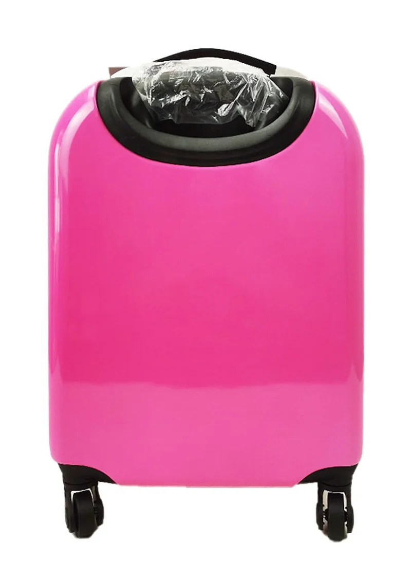 ريفلكشين REFLECTION Kids Luggage for Girls 41 cm, Pink, Cute Cat, 3D Print