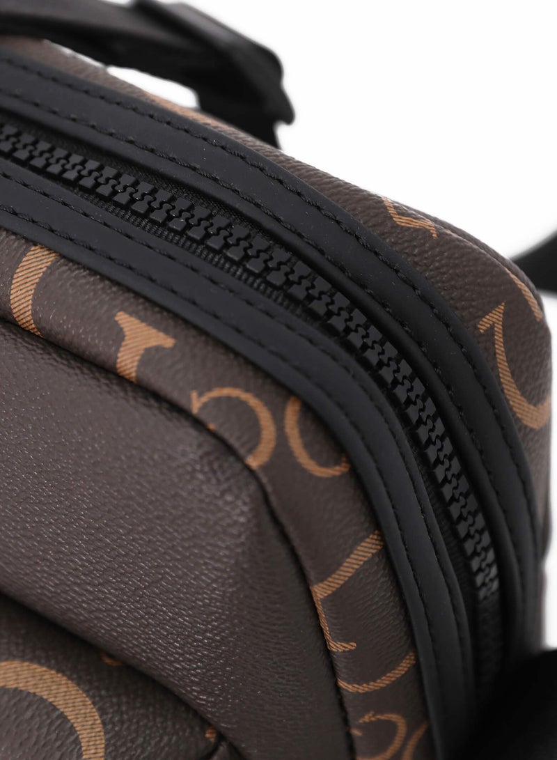 Guess Printed Crossbody Sling Bag - Image 3